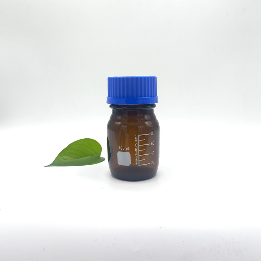 ขวดแก้วรีเอเจนต์สีน้ำตาล 100 มล